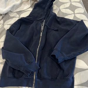 Brandy Melville Christy hoodie navy blue